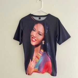 Selena Portrait Jersey Tee Medium